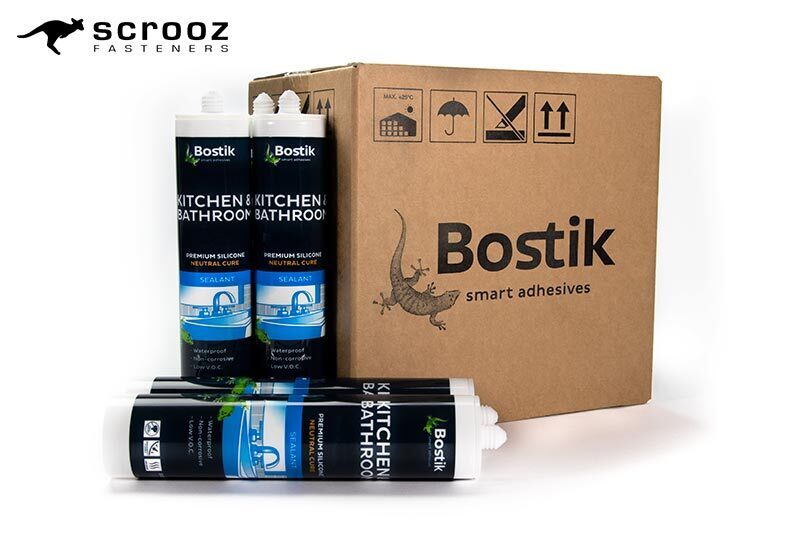 Bostik Kitchen and Bath White 300ml Cartridge