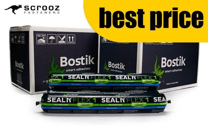 Bostik Seal N Flex 1 White 600ml 4 Pack