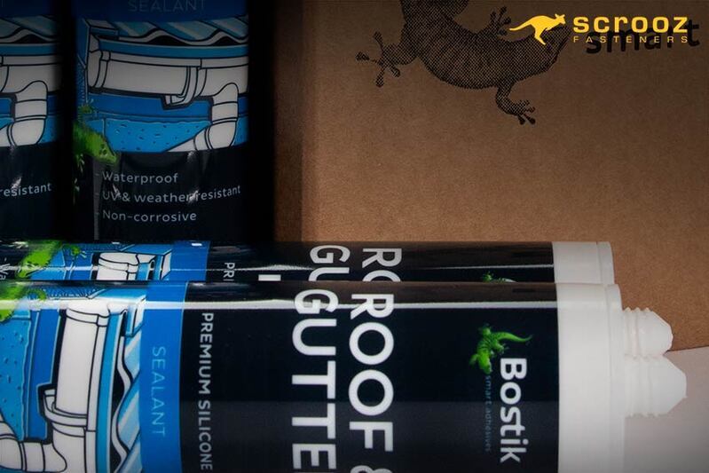 Bostik Roof and Gutter Trans 300ml Twin Box 40