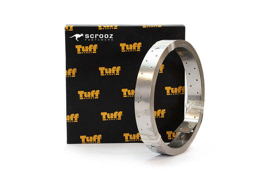 Hoop Iron Strap Brace Stainless 20m Roll