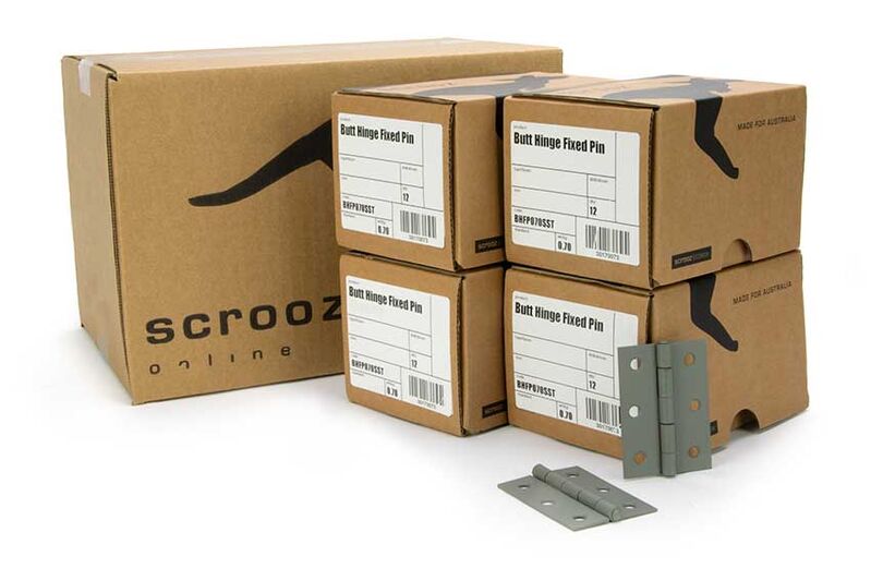 Butt Hinge Fixed Pin Prime Coat 70x50 CTN 48