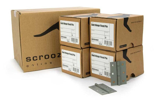 Butt Hinge Fixed Pin Prime Coat 70x50 CTN 48