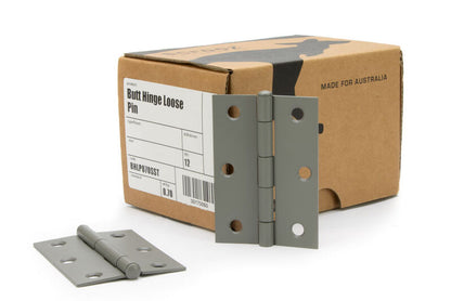 Butt Hinge Fixed Pin Prime Coat 85x60 Box 12