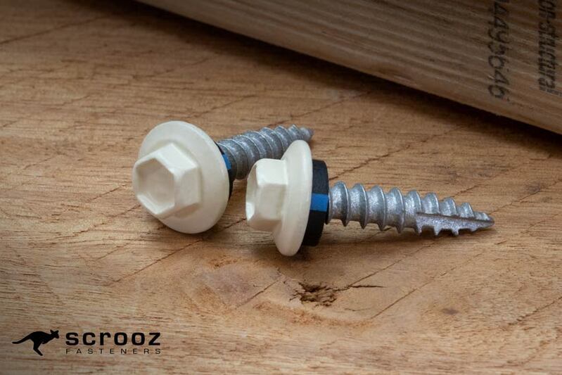 Classic Cream 12 x 65mm Roof T17 Screw C5 CTN 1000