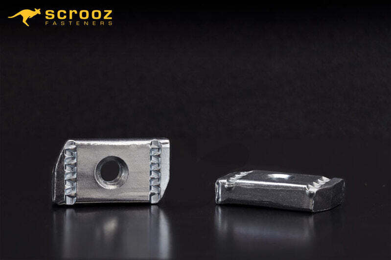 Channel Strut Nut No Spring Zinc M12 Box 100