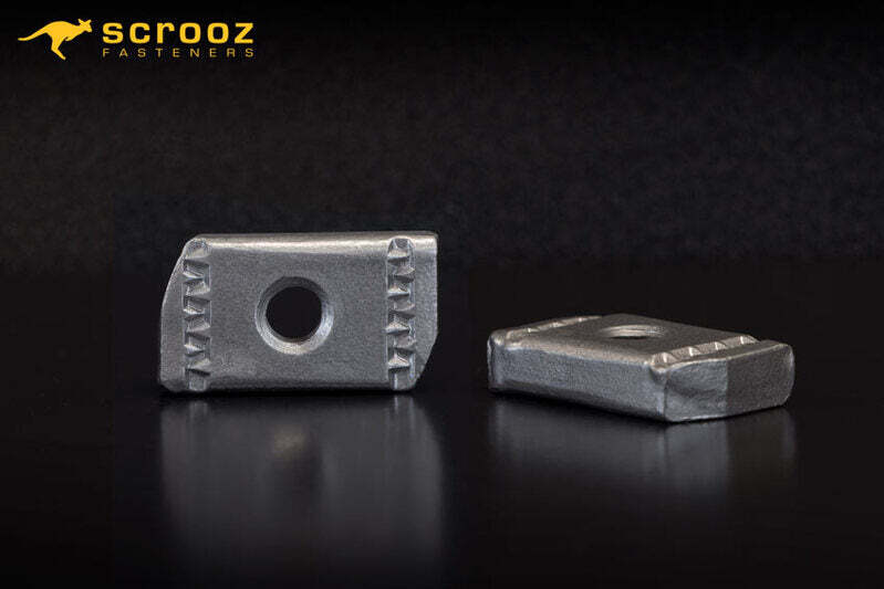 Channel Strut Nut No Spring HDG M16 Box 50