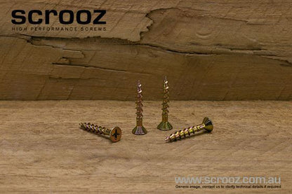 Chipboard Screws PH2 8g x 57mm YZP Trade Box 500