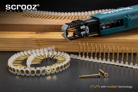 Collated Gold Wood Screws 8g x 32mm Box 1000