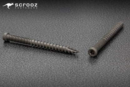 Composite Deck Screws 9g x 65 Grey Ctn 2000