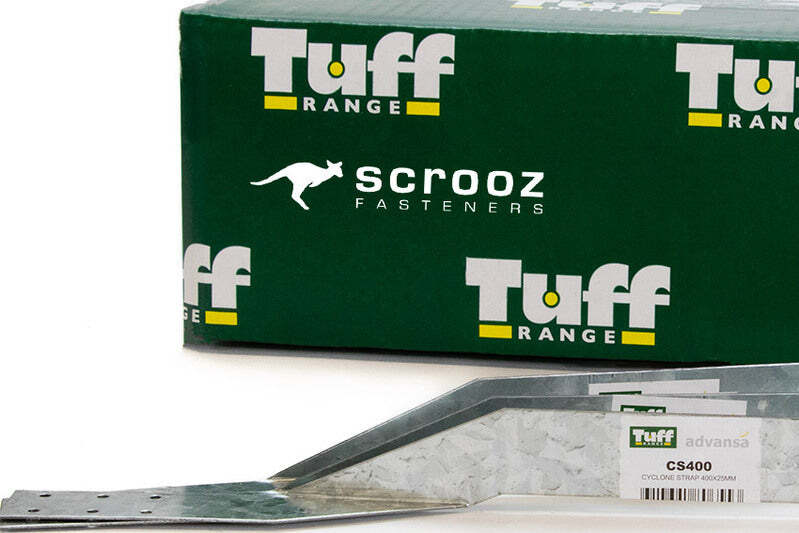 Cyclone Strap Punched 400 x 25mm Carton 80