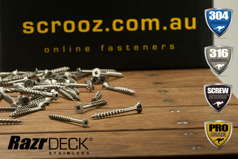 10g x 65mm HighLoad Decking Screws pack 100