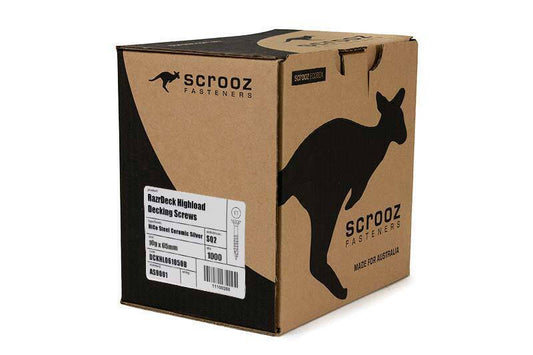 10g x 65mm HighLoad Decking Screws box 1000