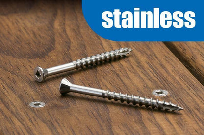 8g x 50mm 304 TrimHead Decking Screws box 500