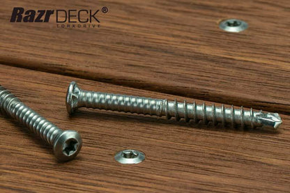10g x 50mm 304 Torx Drive Decking Screws box 500