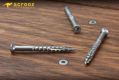 7g x 55mm Razr 304Gr Pro Decking Screws pack 100