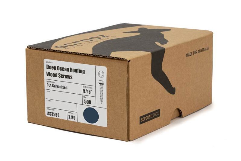 Deep Ocean 12g x 25mm Roof T17 Screw Box 500