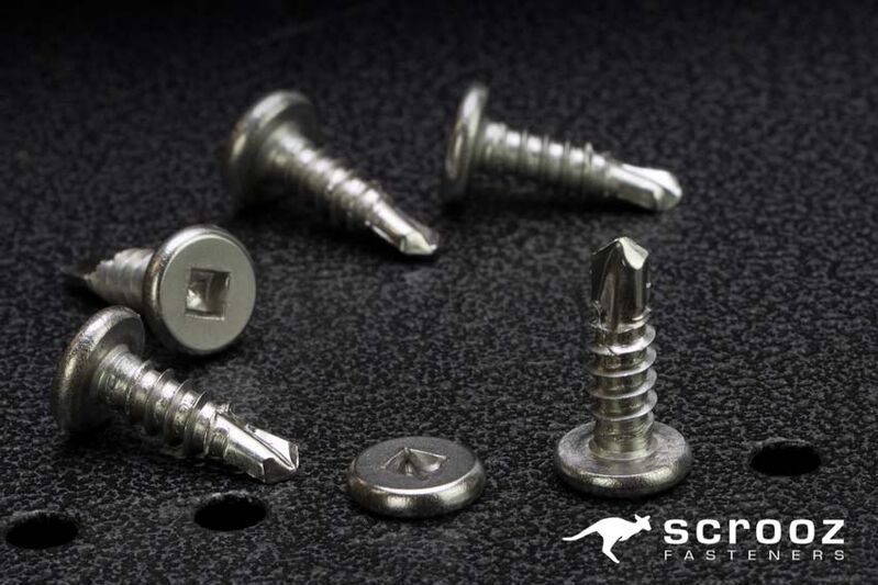 10g x 16mm Flat Head Metal Tech Gr304 CTN 4000