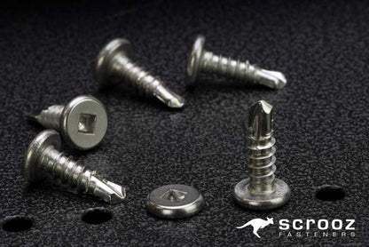 10g x 16mm Flat Head Metal Tech Gr304 CTN 4000