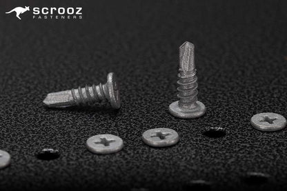 10g x 16mm Flat Head Metal Tech Gal pack 100