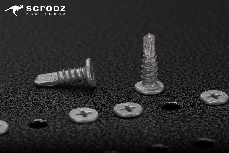 10g x 16mm Flat Head Metal Tech Gal Box 1000