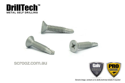 10g x 25mm Metal Tech CSK Galv box 500