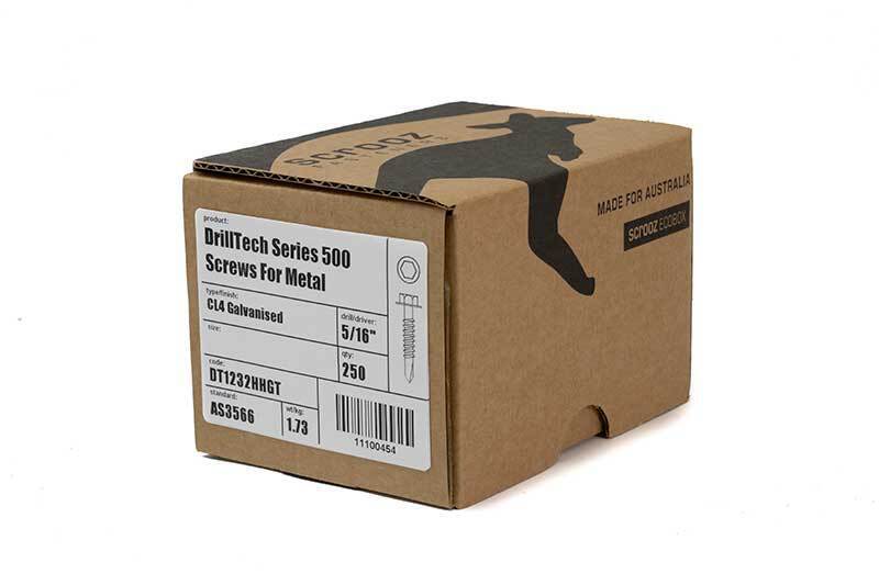 12g x 32mm Series 500 Metal Tech Screws box 250