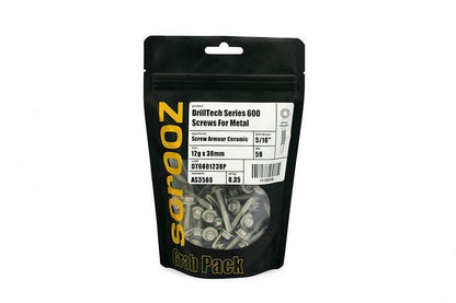 Series 600 12g x 38mm Metal Tek Screws Pack 50