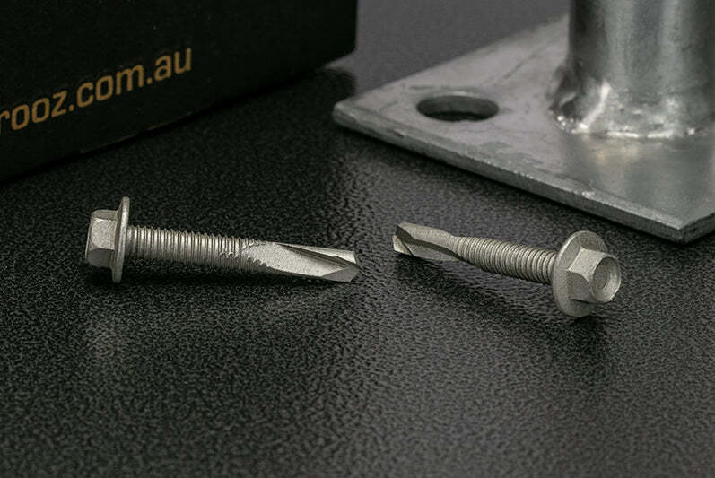 Series 600 12g x 38mm Metal Tek Screws Pack 50