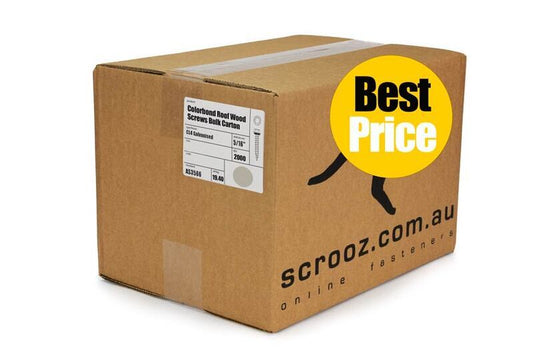 Dune 12g x 25mm Roof T17 Screw CTN 2000