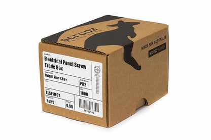 Electrical Panel Screws M3 x 13mm Trade Box 1000