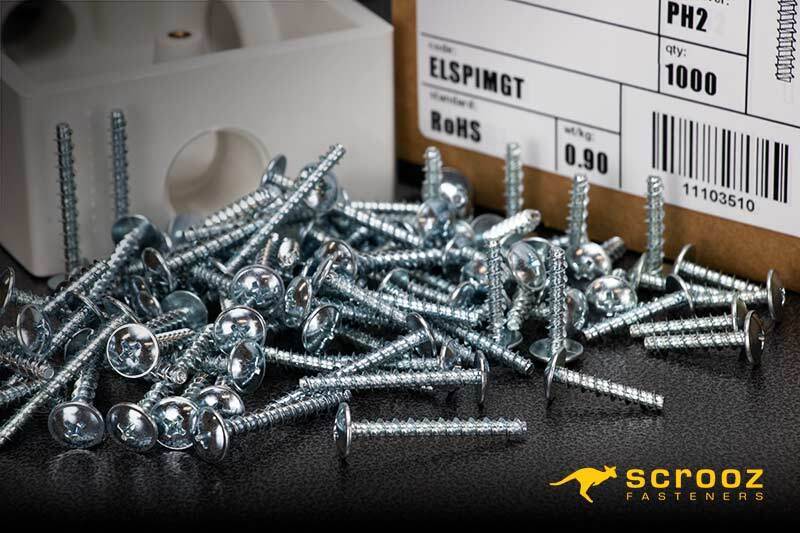 Electrical Panel Screws M3 x 20mm Trade Box 1000