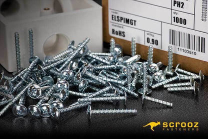 Electrical Panel Screws M3 x 20mm Trade Box 1000