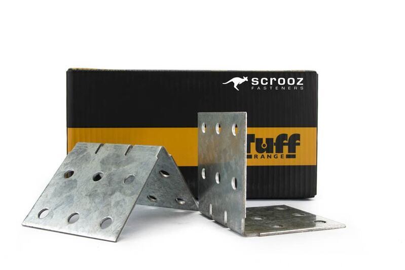 HD Angle Brkt Gal M10 - 100x100x105 x 3mm Box 25