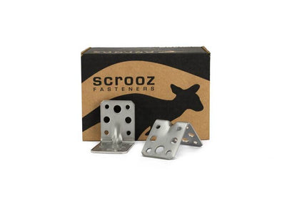 HD Angle Bracket Stainless 50x50x40 x 2mm Box 40