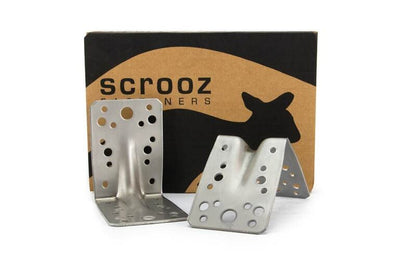 HD Angle Bracket Stainless 90x90x65 x 2mm Box 30