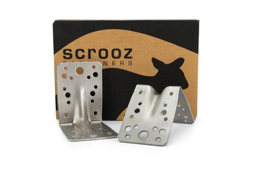 HD Angle Bracket Stainless 90x90x65 x 2mm Box 30