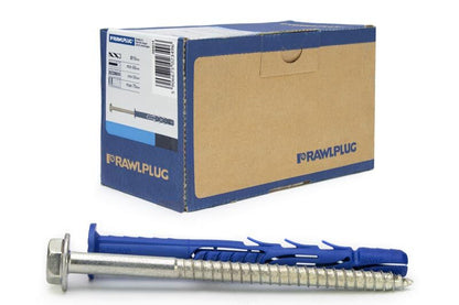 Rawlplug Frame Fixings Stainless 10 x 80 Box 50