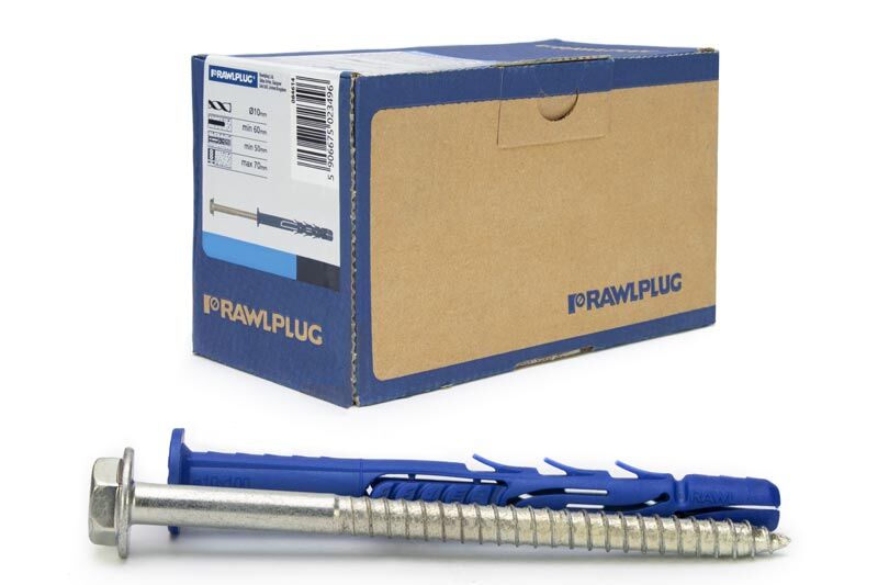 Rawlplug Frame Fixings Stainless 10 x 120 Box 25