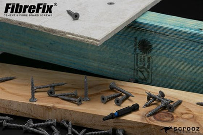 8g x 32mm FibreFix Cement Board Screws box 1000