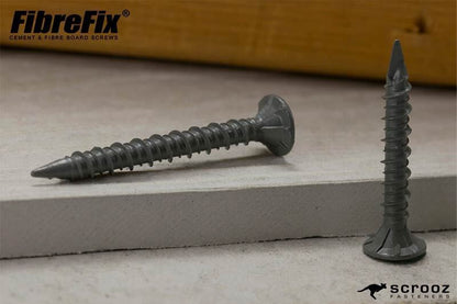 8g x 42mm FibreFix Cement Board Screws pack 100