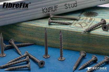 8g x 42mm FibreFix Cement Board Screws pack 100