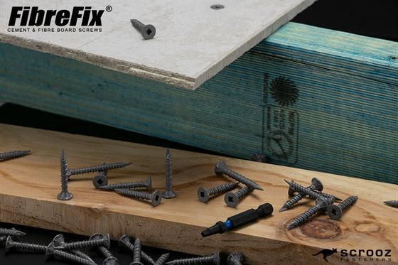 8g x 42mm FibreFix Cement Board Screws box 1000