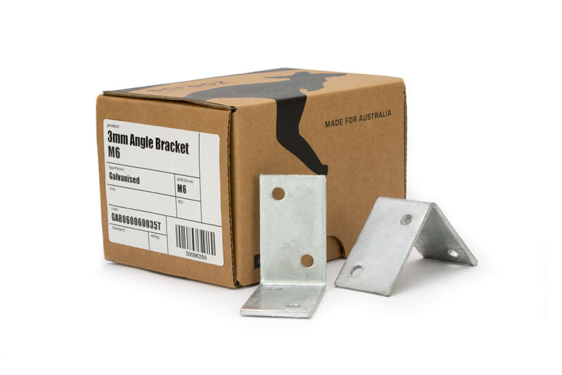 Angle Bracket M6 - 60X60X35X3 Box 12