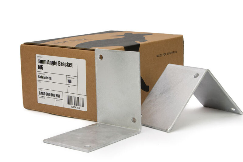 Angle Bracket M6 - 100X100X70X3 Box 12