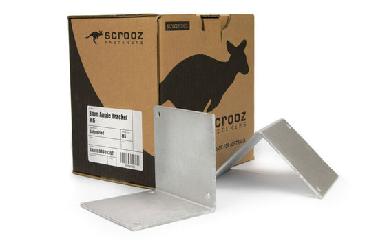 Angle Bracket M6 - 100X100X105X3 Box 12