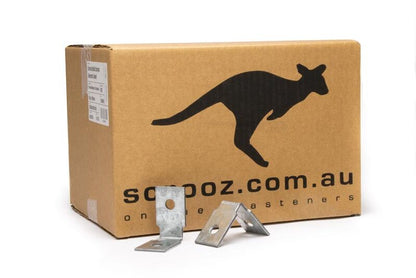 HD Angle Bracket Galv M10 - 60 x 60 x 35 CTN 100