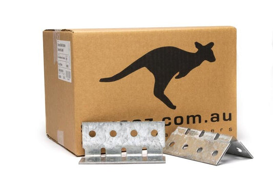 HD Angle Bracket Galv M10 - 60 x 60 x 140 CTN 100