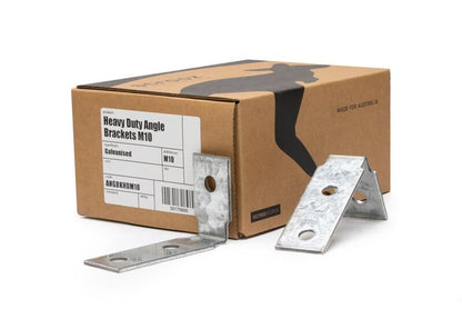HD Angle Bracket Galv M10 - 60 x 100 x 35 Box 25