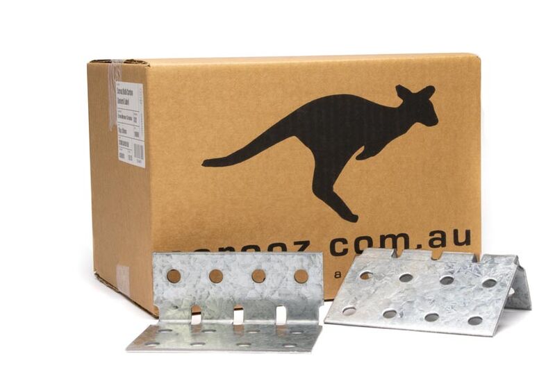 HD Angle Bracket Galv M10 - 60 x 100 x 140 CTN 80