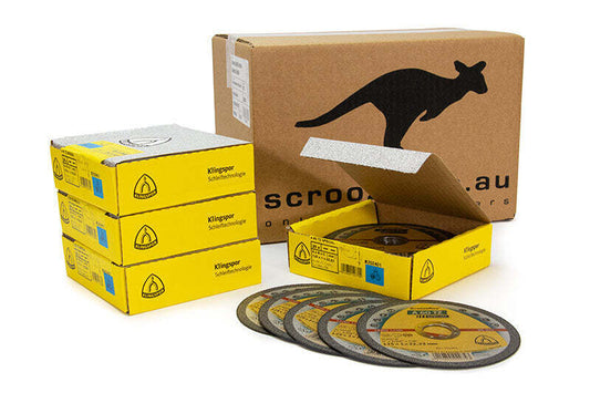 Cutting Discs A60TZ 125mm x 1.0 x 22mm Carton 100